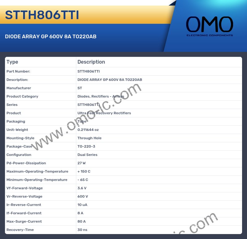 STTH806TTI