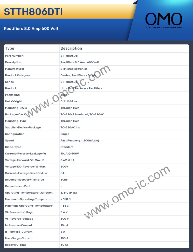 STTH806DTI