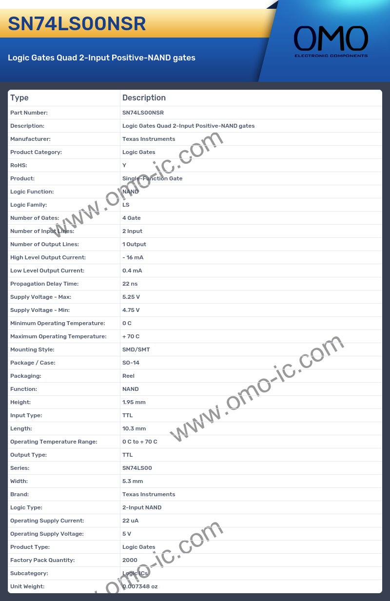 SN74LS00NSR