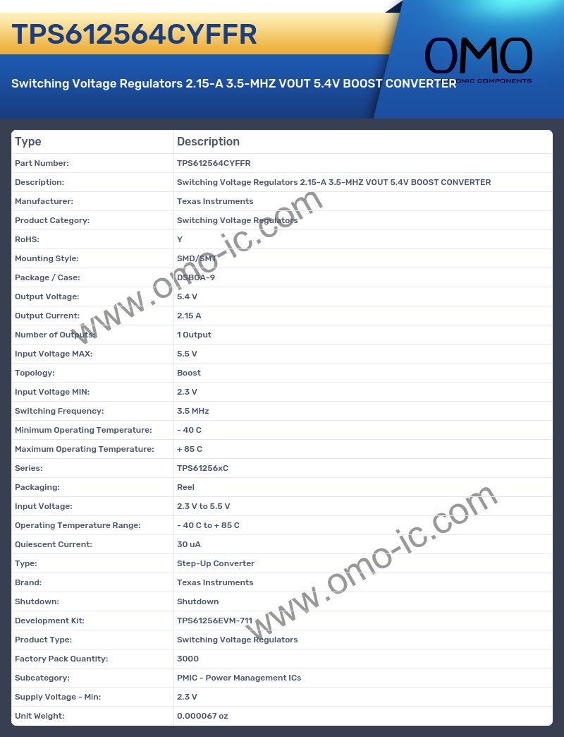 TPS612564CYFFR