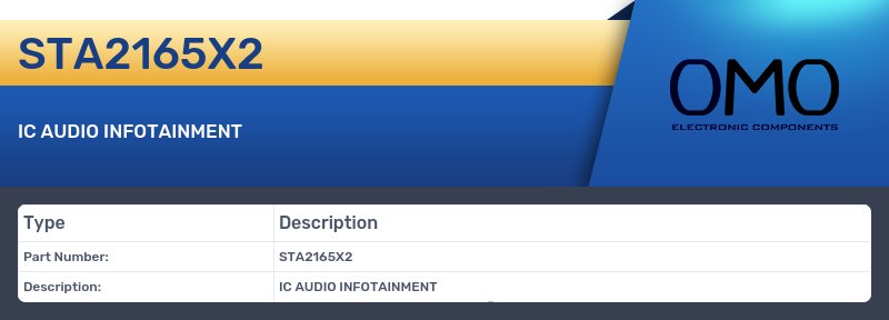 STA2165X2