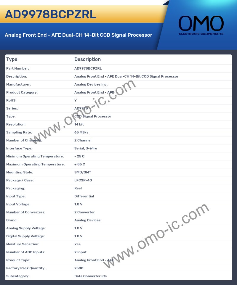 AD9978BCPZRL