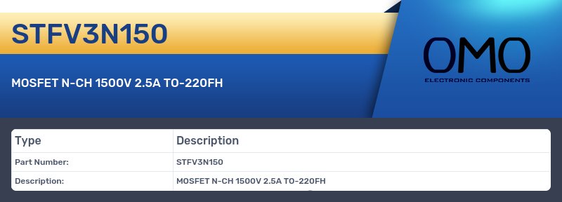 STFV3N150