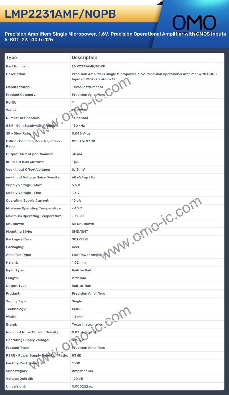 LMP2231AMF/NOPB