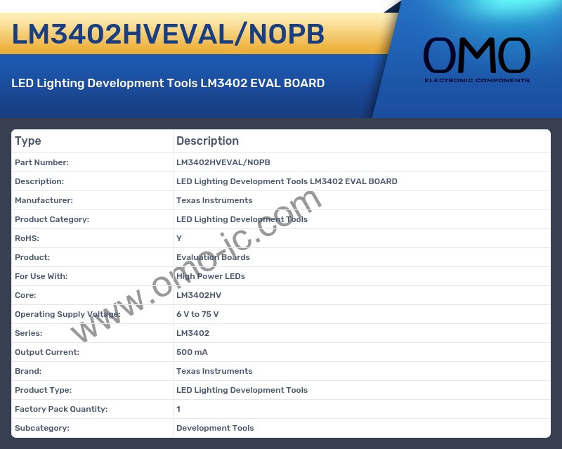 LM3402HVEVAL/NOPB