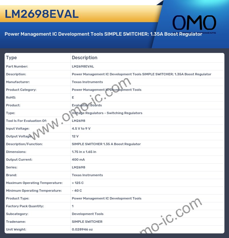LM2698EVAL