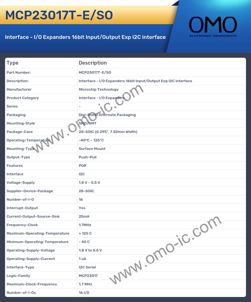 MCP23017T-E/SO