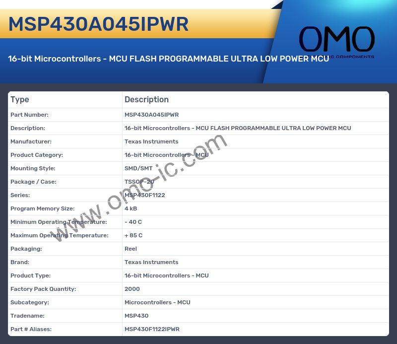 MSP430A045IPWR