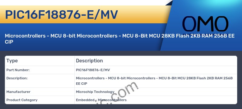 PIC16F18876-E/MV