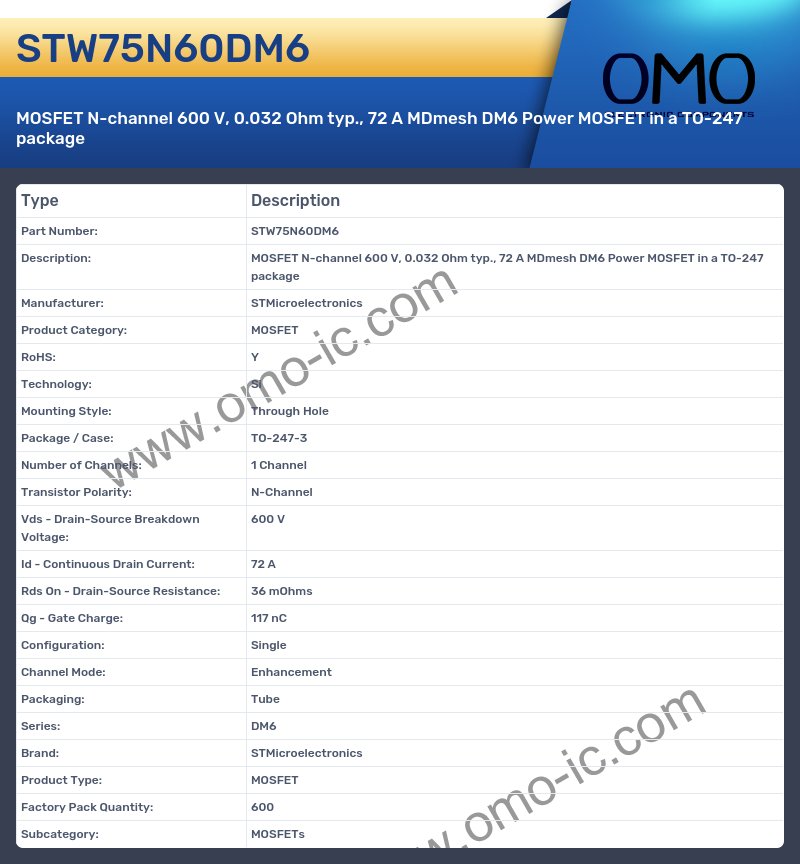 STW75N60DM6