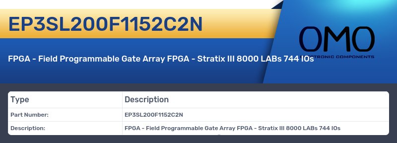 EP3SL200F1152C2N