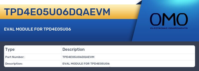 TPD4E05U06DQAEVM