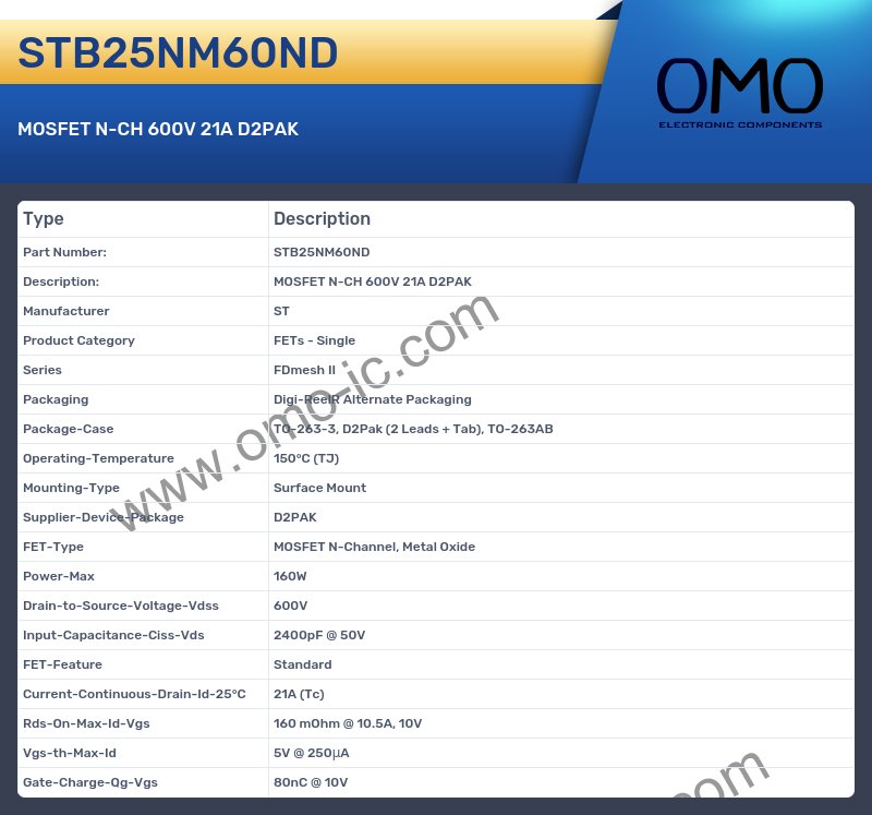 STB25NM60ND