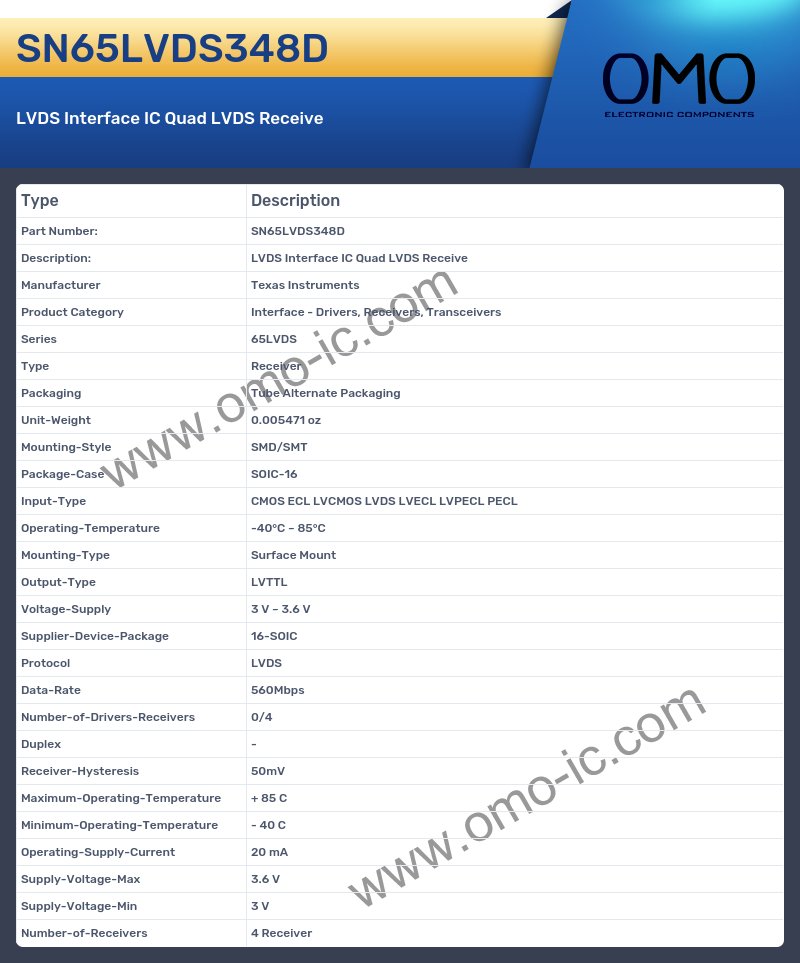 SN65LVDS348D