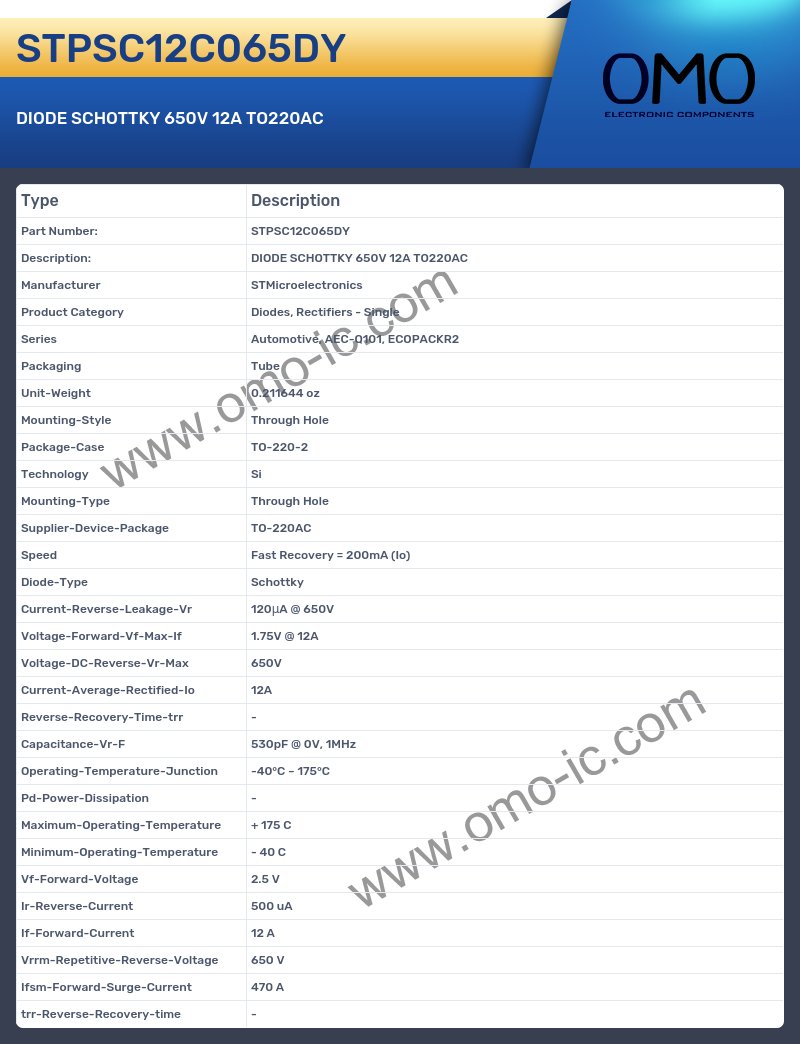 STPSC12C065DY