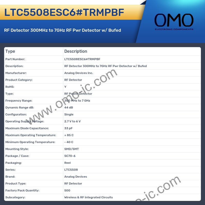 LTC5508ESC6#TRMPBF