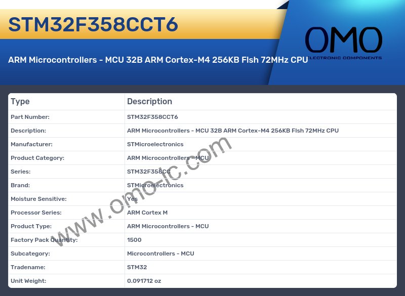 STM32F358CCT6