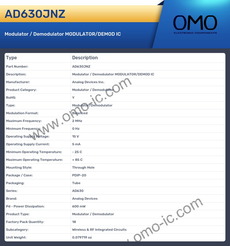 AD630JNZ