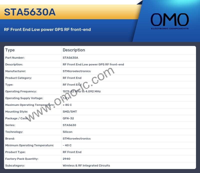 STA5630A