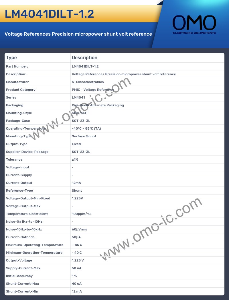 LM4041DILT-1.2