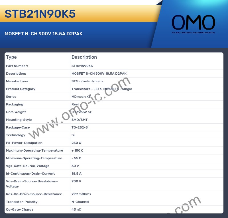 STB21N90K5