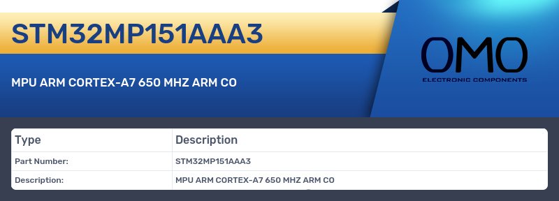 STM32MP151AAA3