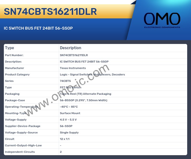 SN74CBTS16211DLR