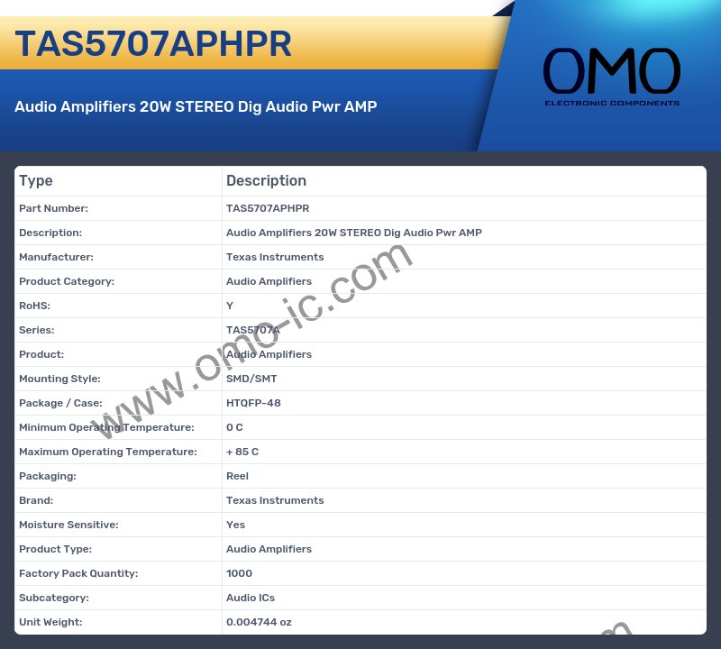 TAS5707APHPR