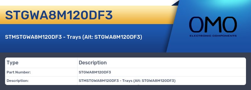 STGWA8M120DF3