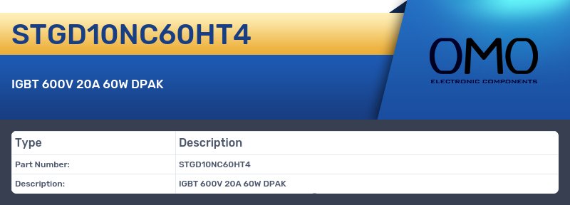 STGD10NC60HT4