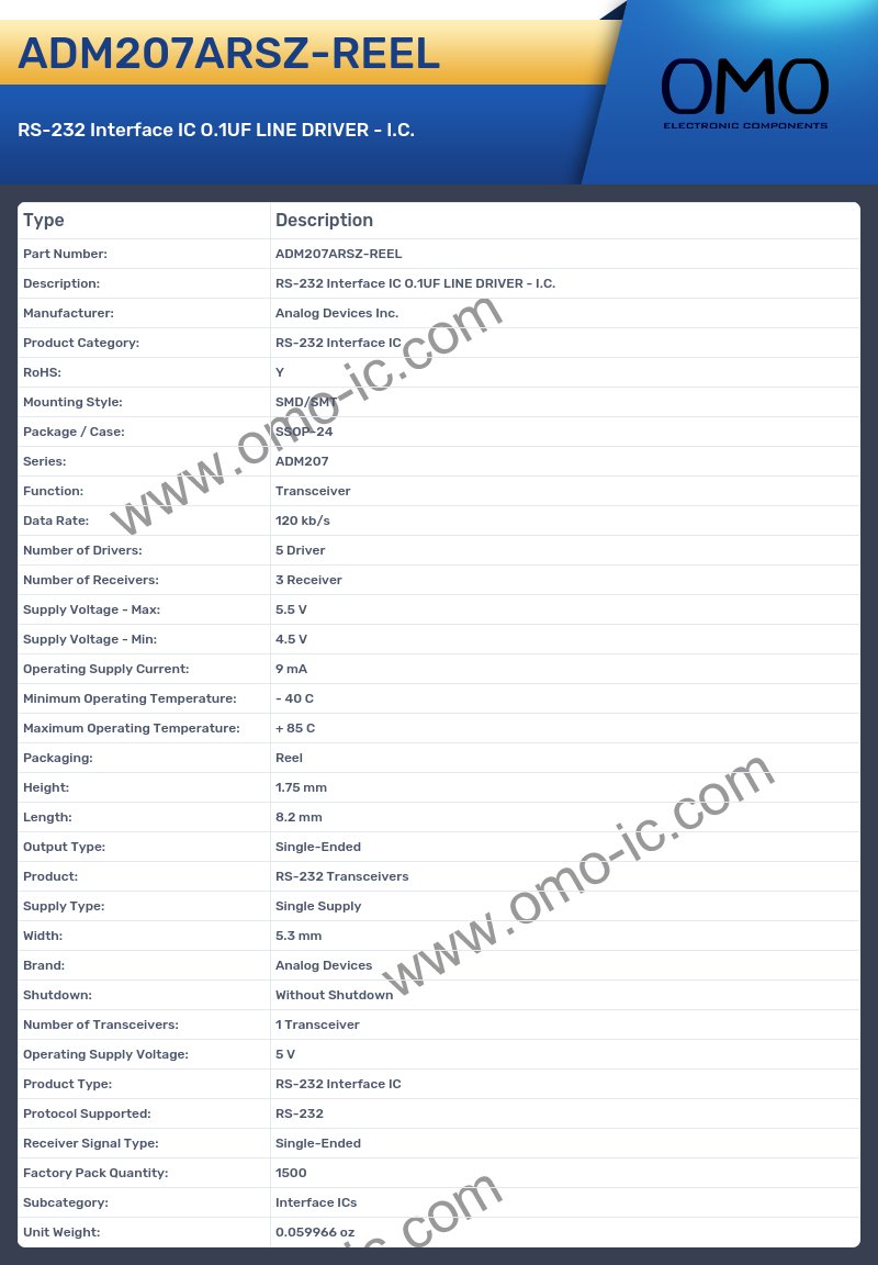 ADM207ARSZ-REEL