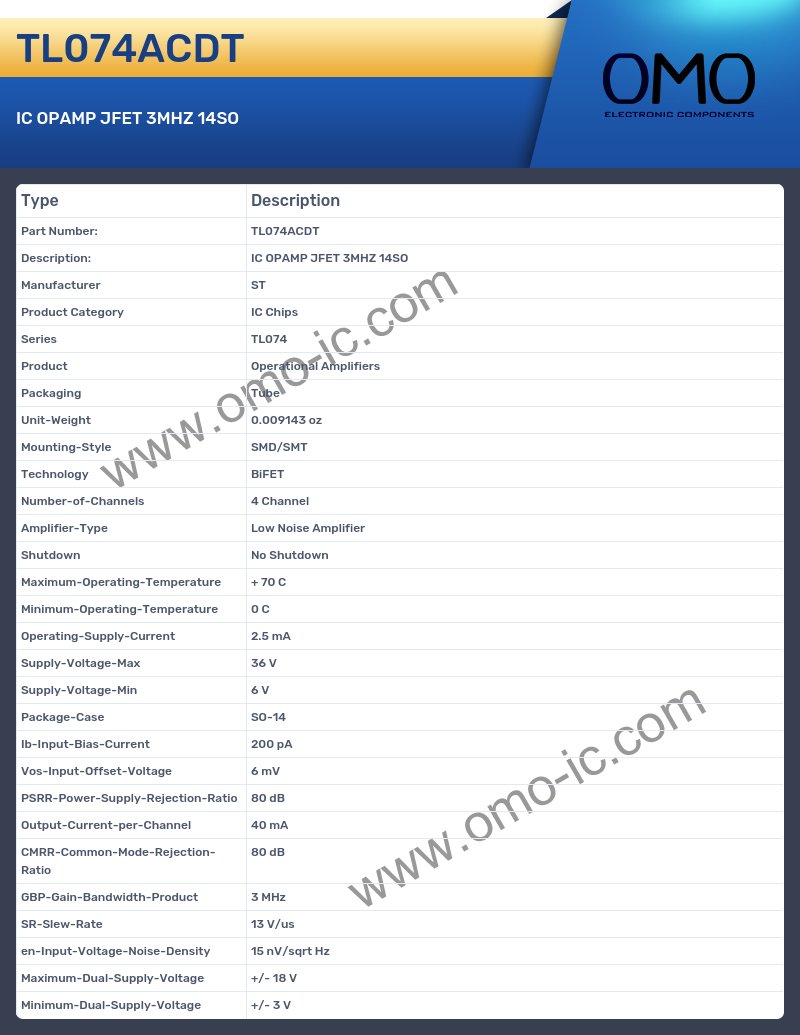 TL074ACDT