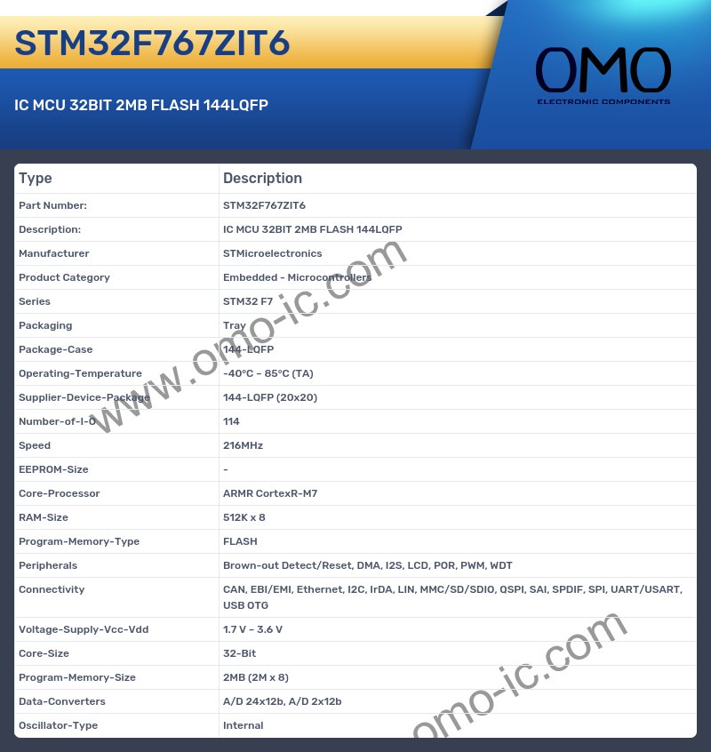 STM32F767ZIT6