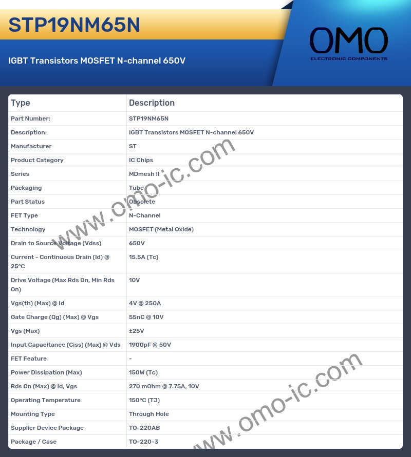STP19NM65N
