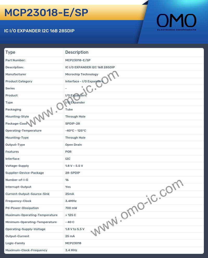 MCP23018-E/SP