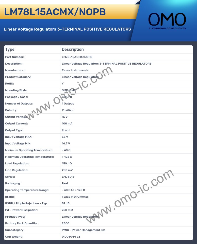 LM78L15ACMX/NOPB