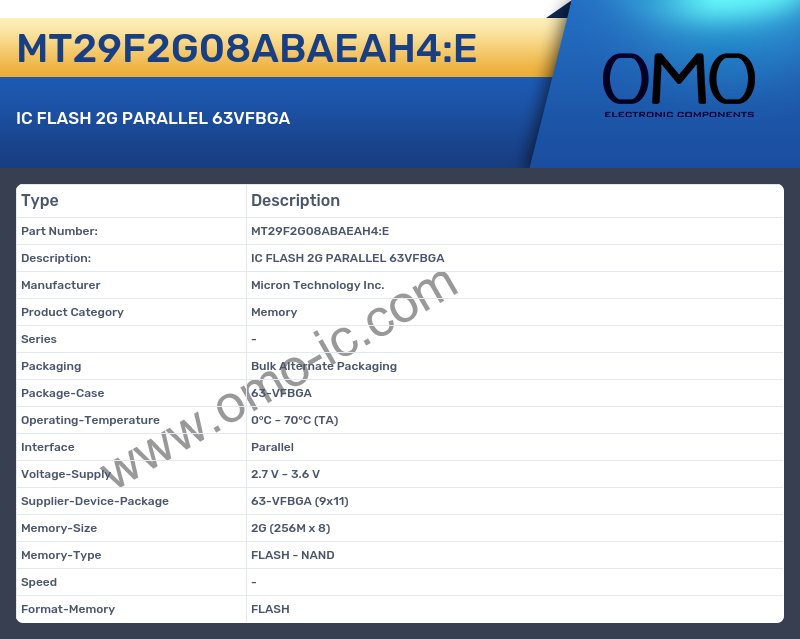 MT29F2G08ABAEAH4:E