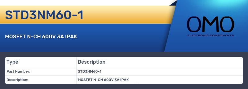 STD3NM60-1