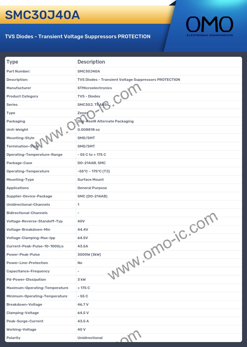 SMC30J40A