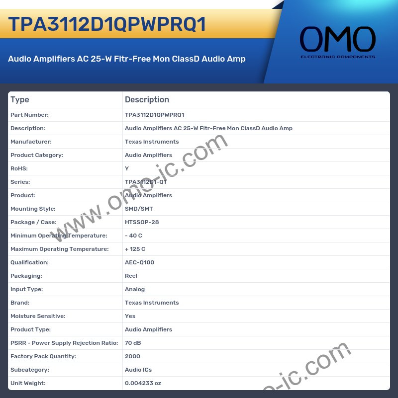 TPA3112D1QPWPRQ1