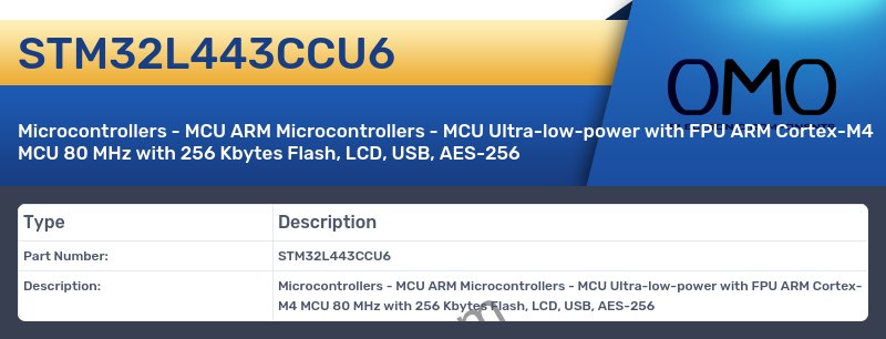 STM32L443CCU6