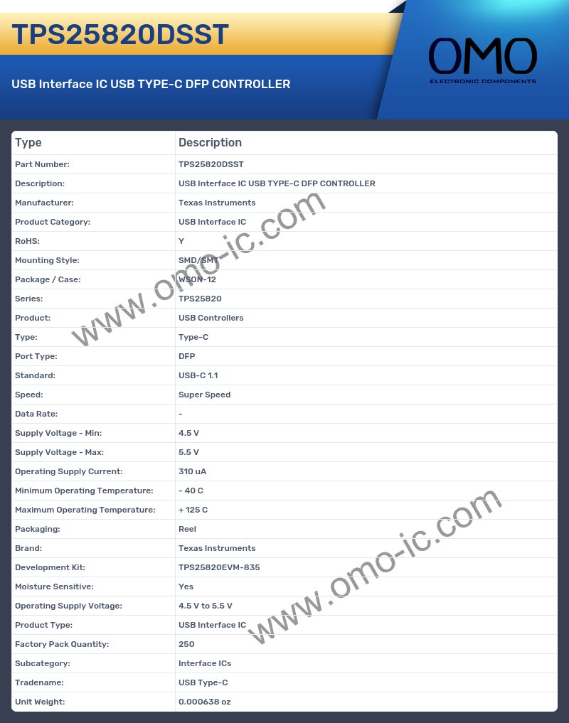 TPS25820DSST
