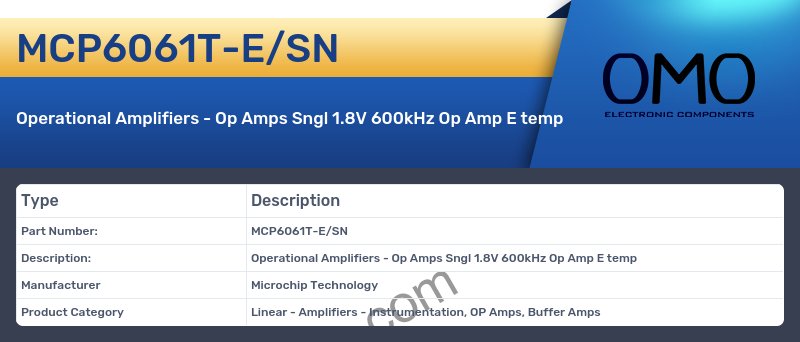 MCP6061T-E/SN