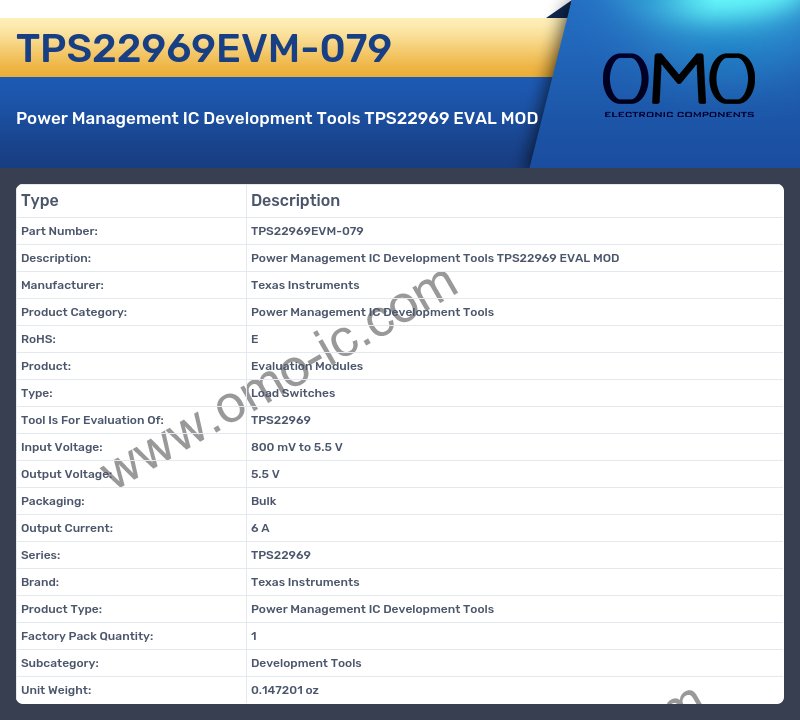 TPS22969EVM-079