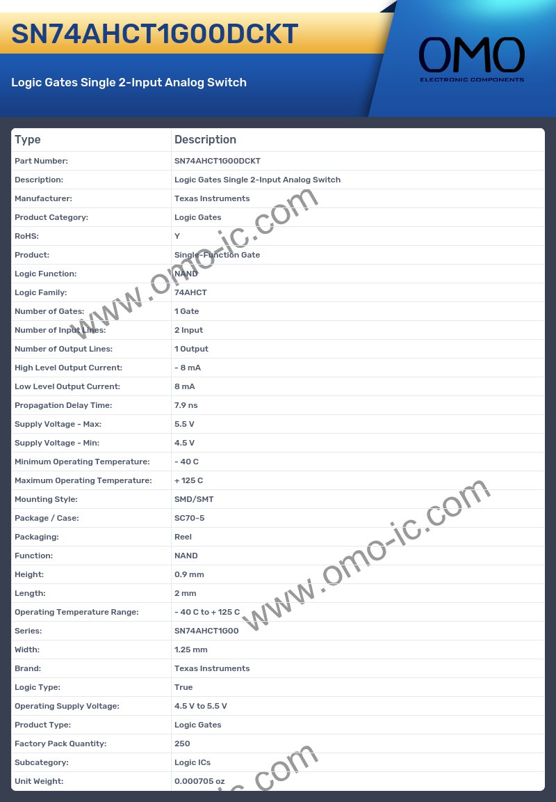 SN74AHCT1G00DCKT