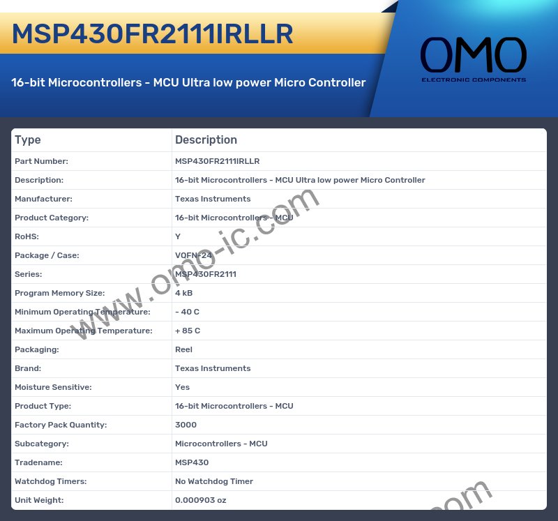MSP430FR2111IRLLR