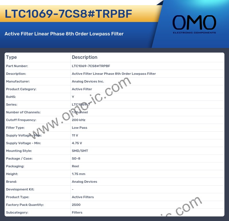 LTC1069-7CS8#TRPBF
