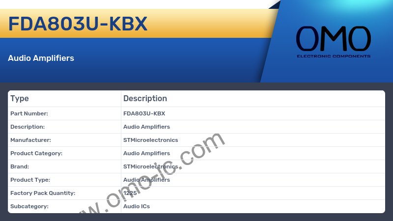 FDA803U-KBX