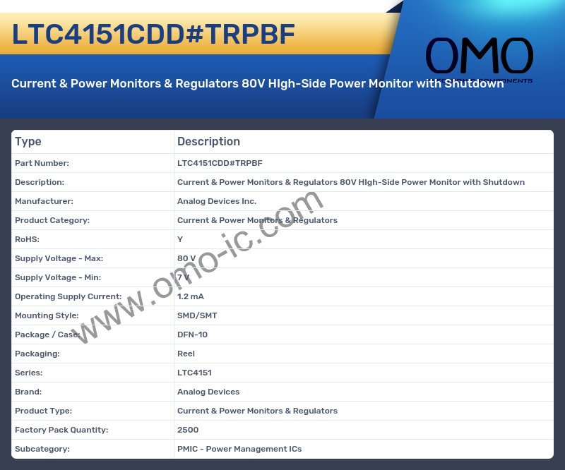 LTC4151CDD#TRPBF