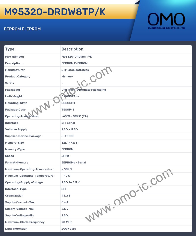 M95320-DRDW8TP/K